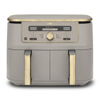 Ninja MAX Dual Zone Digital Air Fryer, 9.5L, Stone Gold DZ400UKSTGD