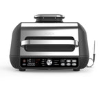 Ninja Foodi Max Pro Health Grill, Flat Plate & Air Fryer 3.8L, 7-in-1, Silver/Black AG651UK