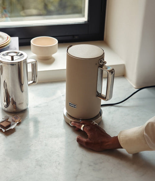 Aarke Temperature Control Electric Kettle, 1.2L, Sand