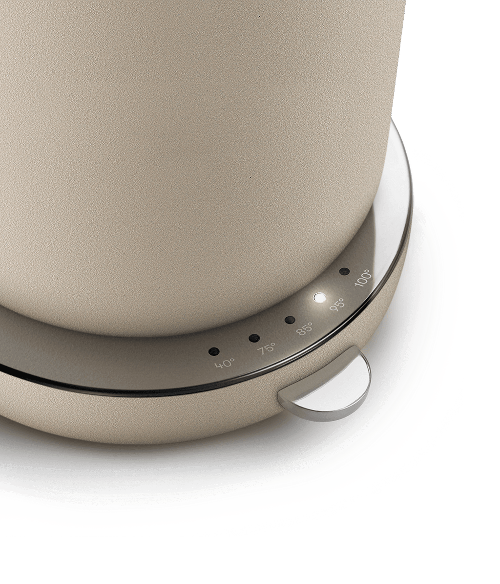 Aarke Temperature Control Electric Kettle, 1.2L, Sand