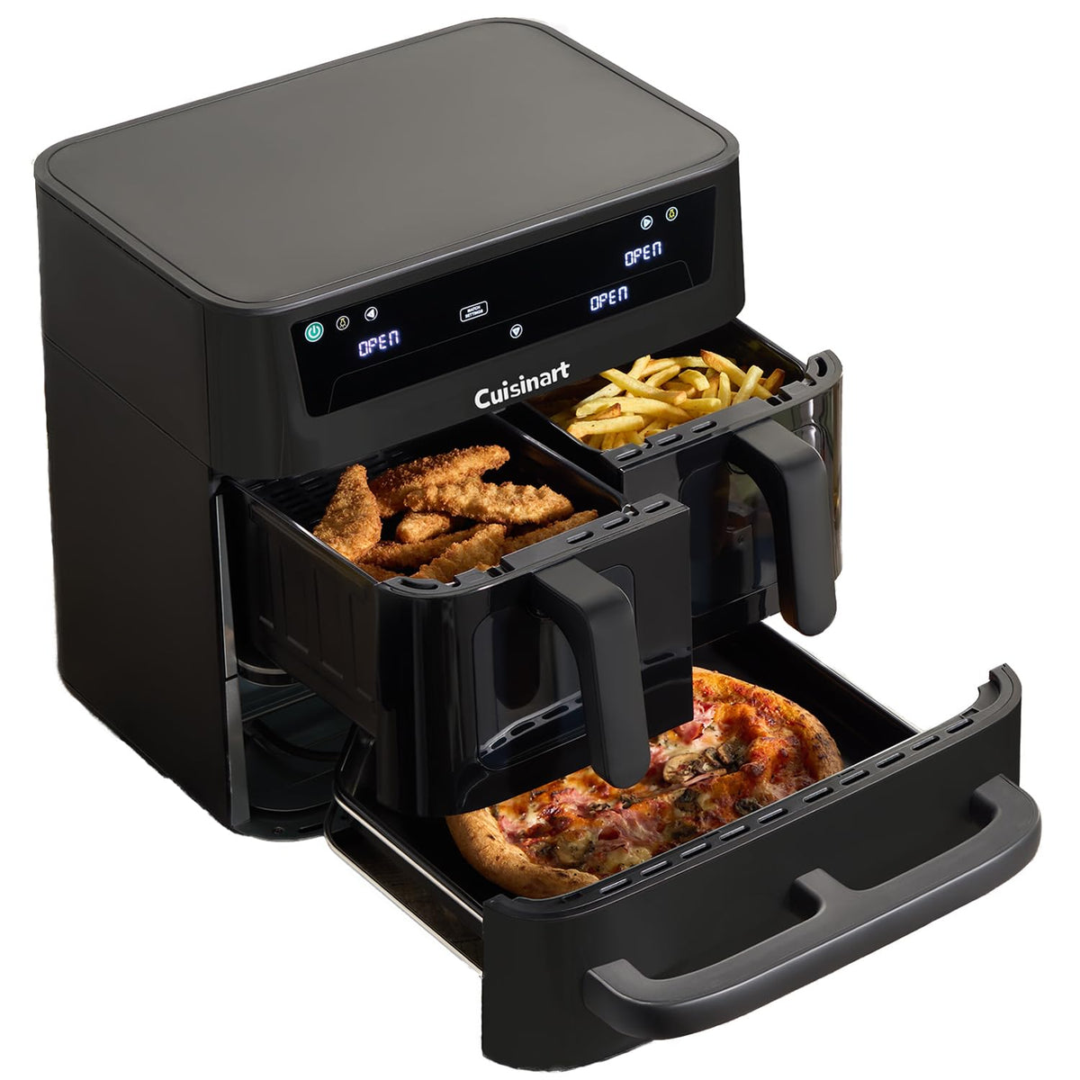 Cuisinart Tri Zone 13.6L Air Fryer & Oven AFT13XBLU in black – product image 1
