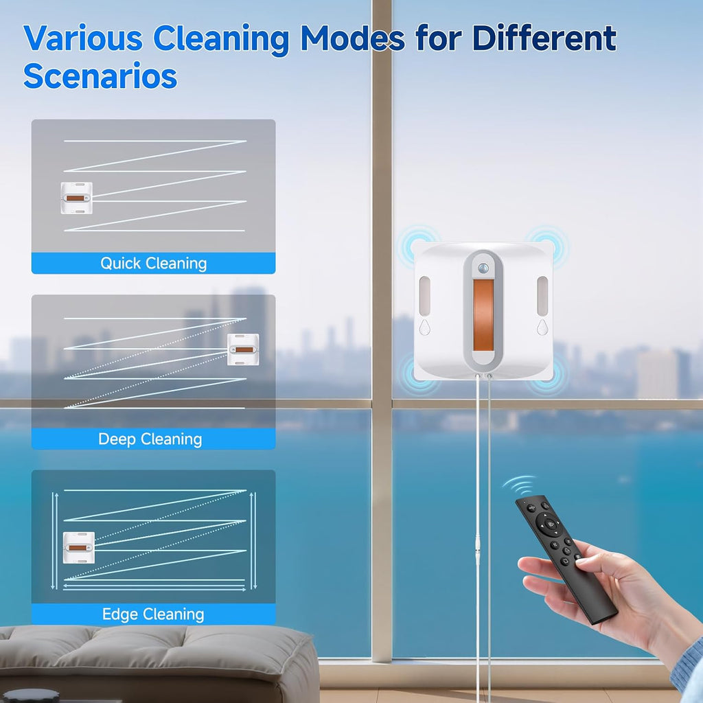 Lubluelu CHYW201 Square Window Cleaning Robot – cleaning features, image 7