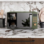 Morphy Richards Cassini Kettle, Toaster & Microwave Olivine Bundle