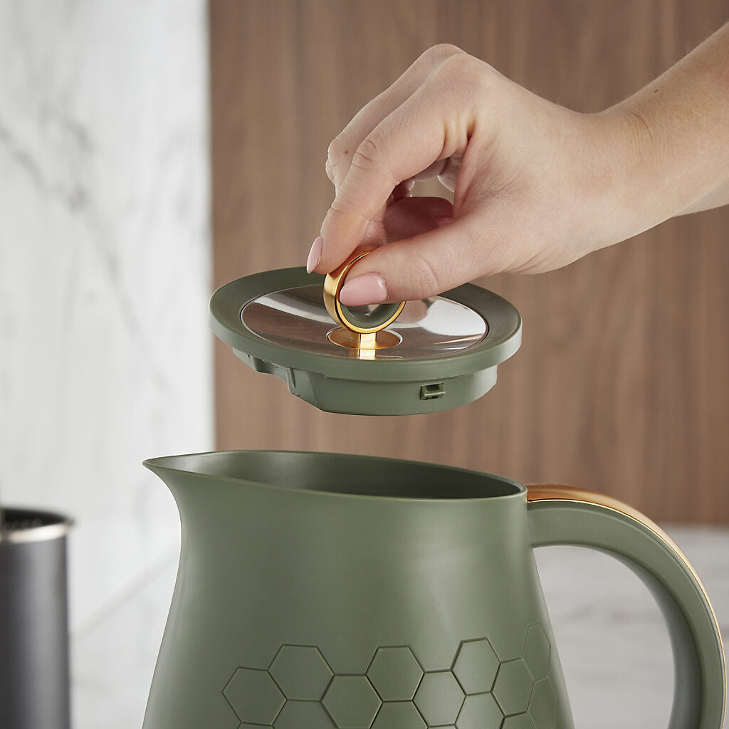 Morphy Richards Cassini Kettle, Toaster & Microwave Olivine Bundle
