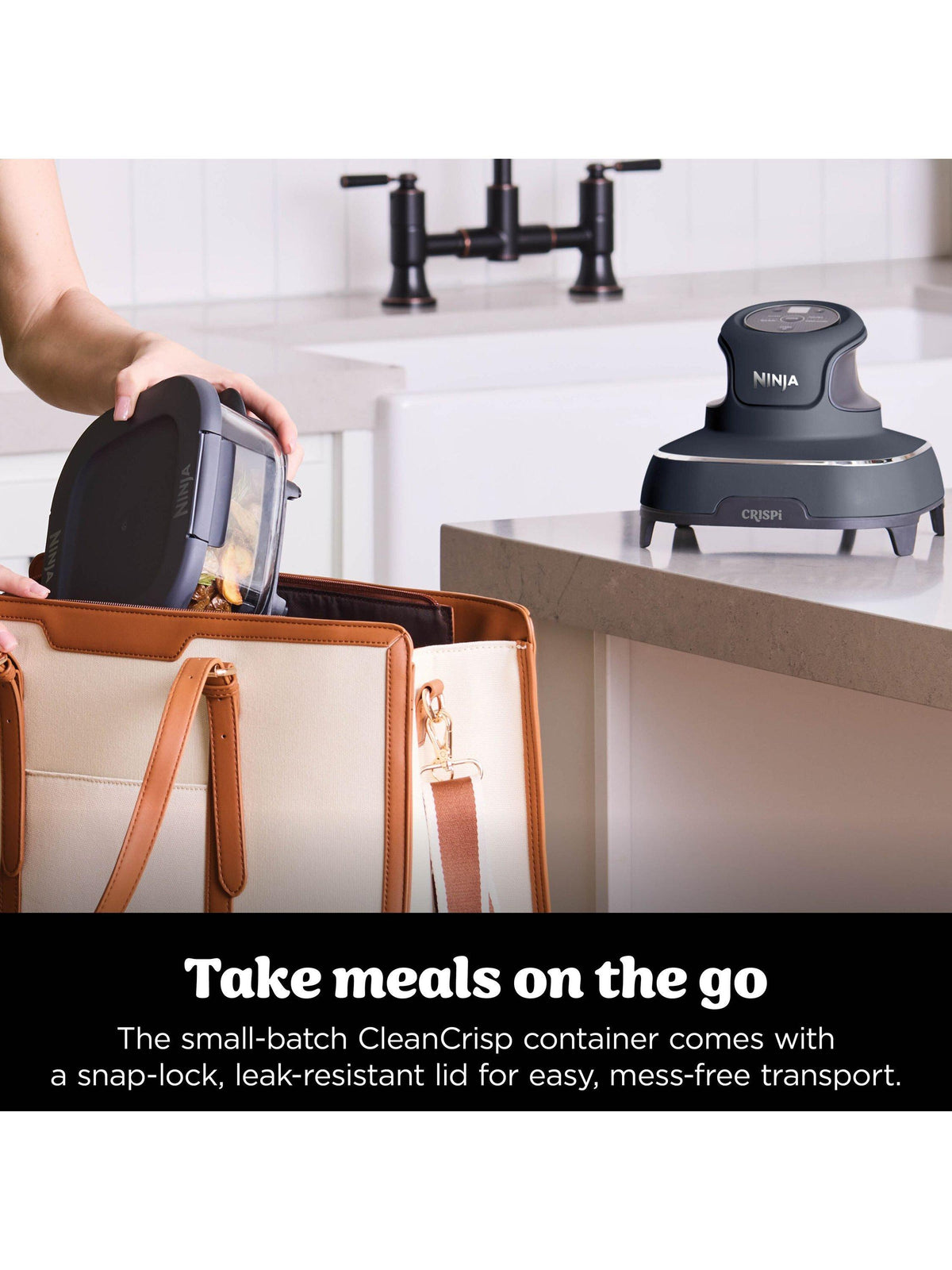 Ninja CRISPi 4-in-1 Portable Air Fryer, Cyberspace Blue FN101UKGY