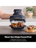 Ninja CRISPi 4-in-1 Portable Air Fryer, Cyberspace Blue FN101UKGY