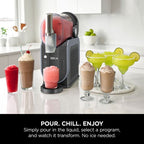 Ninja SLUSHi FS301UK Frozen Drink Maker, Arctic Blue and Grey – pour, chill and enjoy