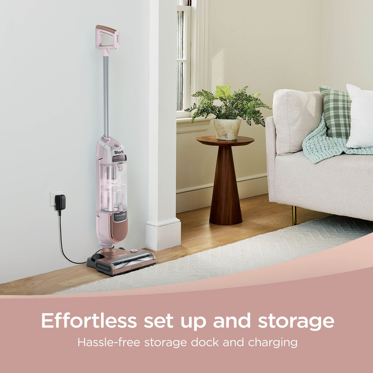 Shark Freestyle Max cordless upright vacuum – Rose Gold – view 9