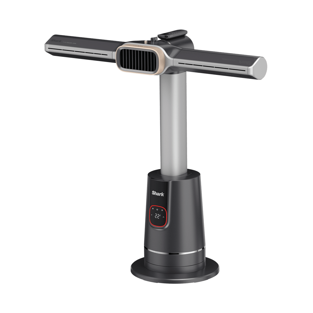 Shark TurboBlade Cool + Heat – Charcoal – front view