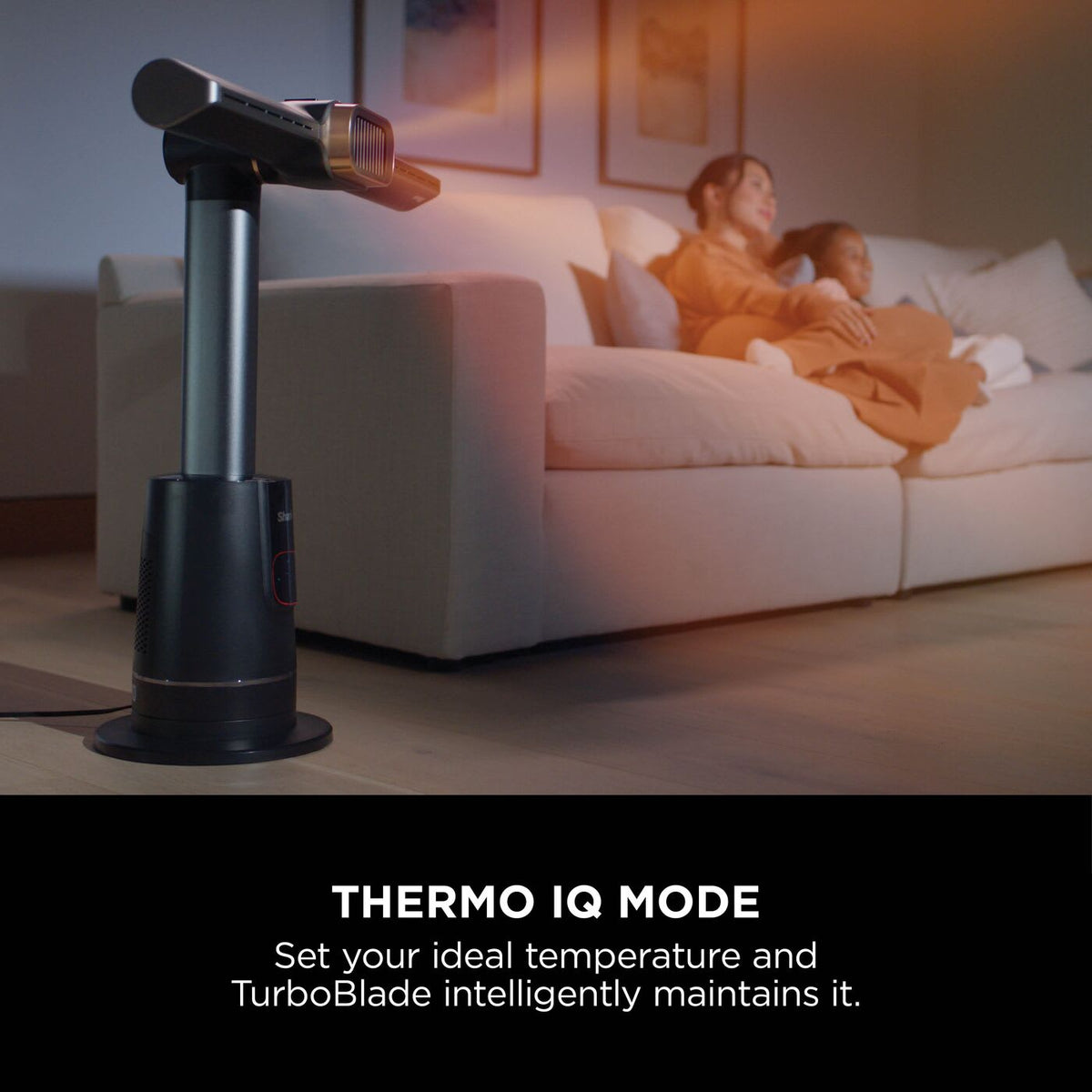 Shark TurboBlade Cool + Heat – Charcoal – Thermo IQ mode