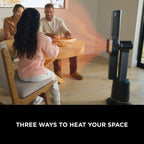Shark TurboBlade Cool + Heat – Charcoal – three heating modes