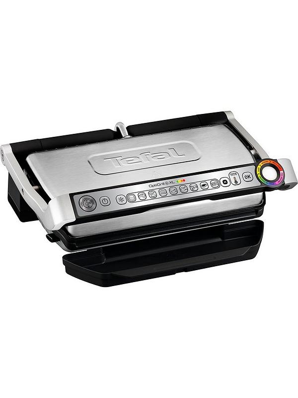 Tefal OptiGrill+ XL GC722D40 in stainless steel – product image 2