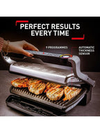Tefal OptiGrill+ XL GC722D40 in stainless steel – product image 3