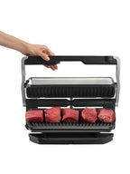 Tefal OptiGrill+ XL GC722D40 in stainless steel – product image 6